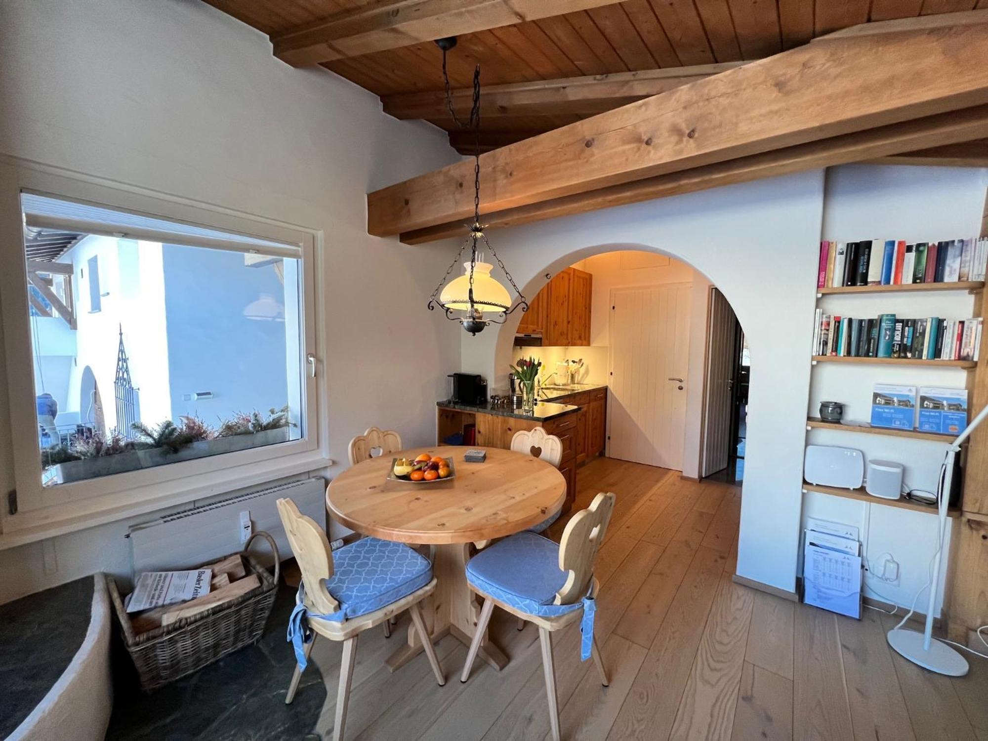Appartement Chesa Suot Ovas à Sils-Maria Chambre photo